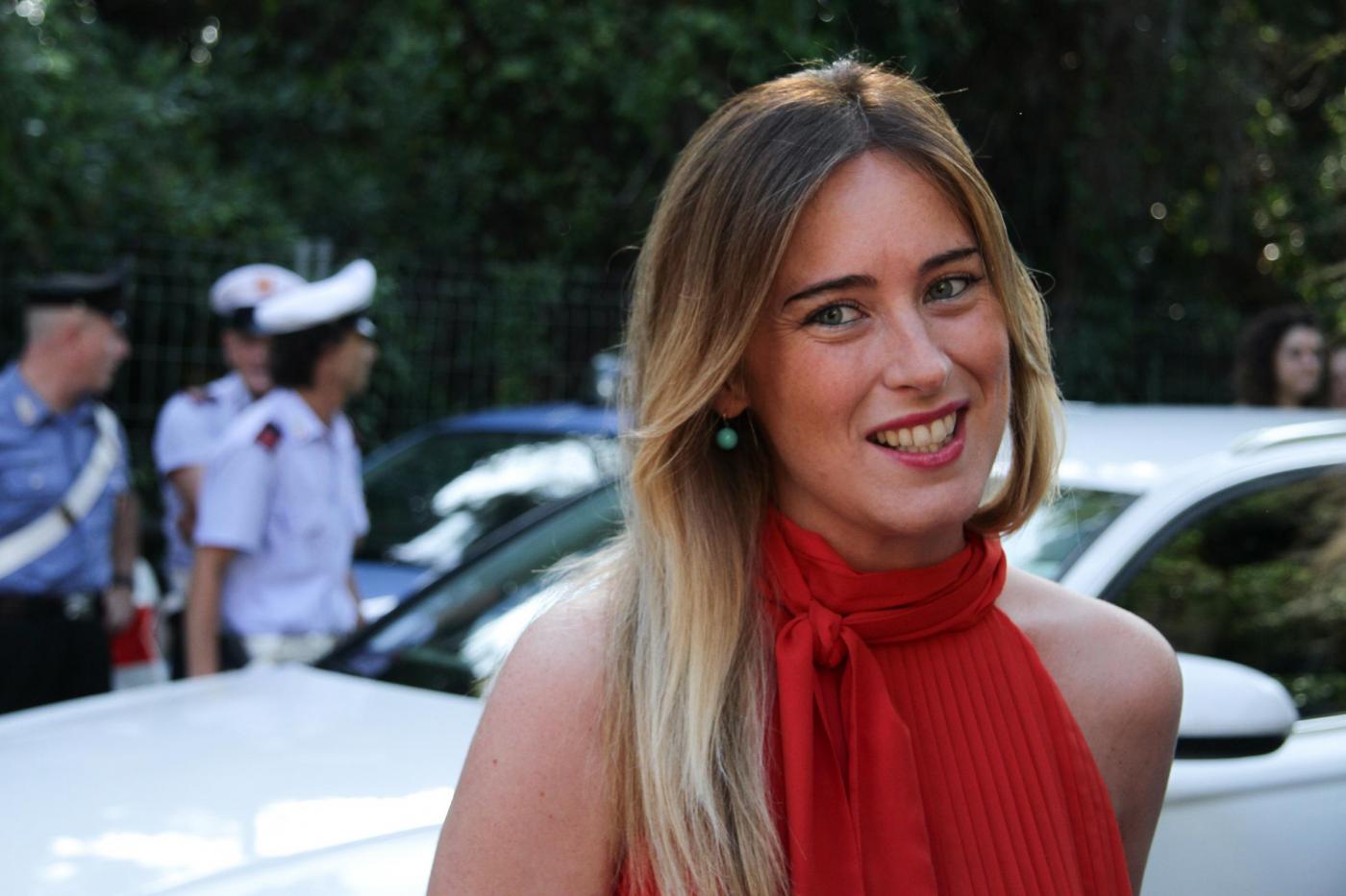 Maria Elena Boschi in Versilia col padre e senza scorta17