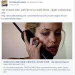 Angelina Jolie sfatta e "fatta": video choc dell'ex spacciatore