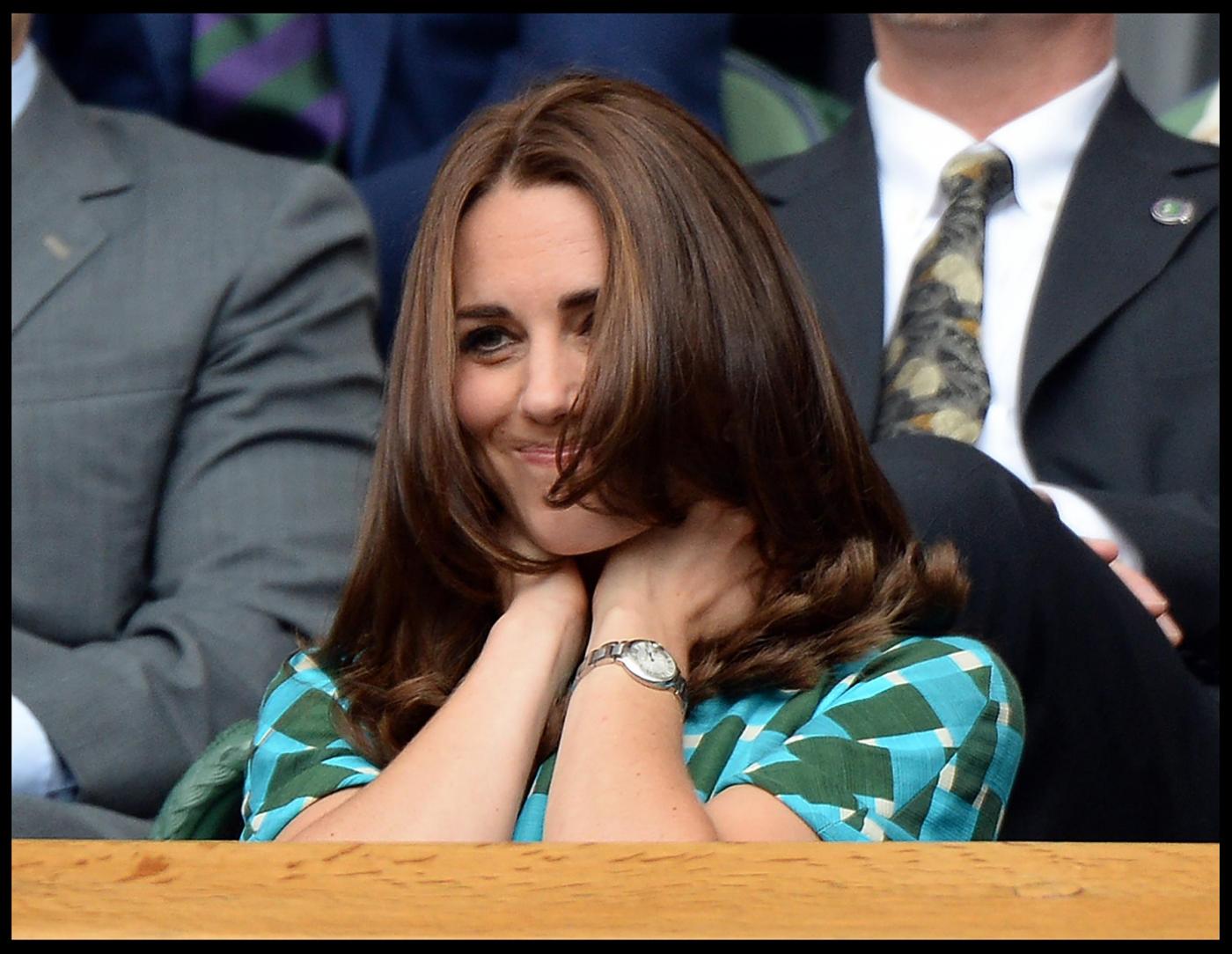 Wimbledon: Kate e William, Pippa Middleton e la madre, David e Victoria Beckham13