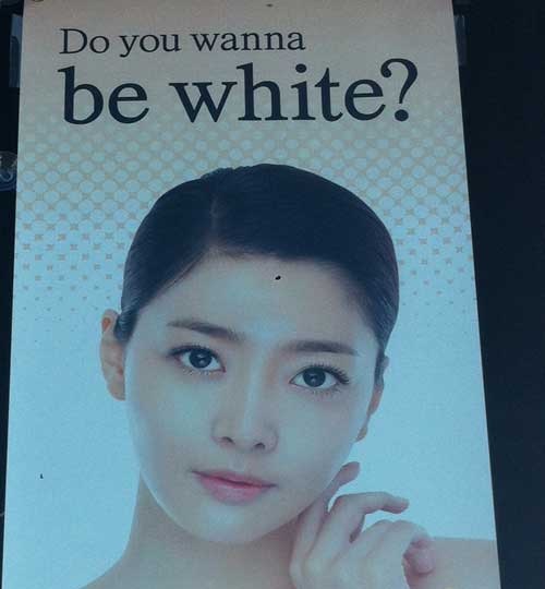 Wanna Be White", la crema che sbianca la pelle