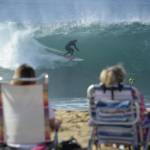 California, onde alte 10 metri: l'uragano Maria non ferma i surfisti15