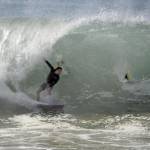 California, onde alte 10 metri: l'uragano Maria non ferma i surfisti10
