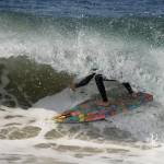 California, onde alte 10 metri: l'uragano Maria non ferma i surfisti05