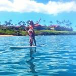 Alessandra Ambrosio in vacanza con la famiglia alle Hawaii (foto)