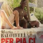 Mario Balotelli in Puglia dalla figlia Pia prima di partire per Liverpool (foto)