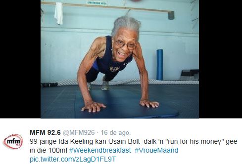 Ida Keeling, atleta a 99 anni: corre 100 metri in meno di un minuto (video)