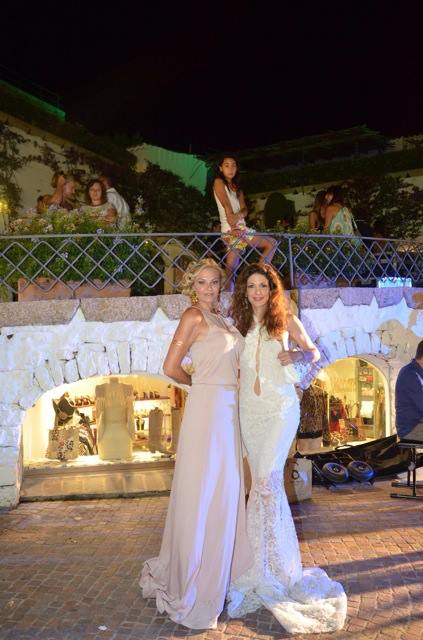 Valeria Marini e Maria Monsè versione stiliste in Costa Smeralda (foto)