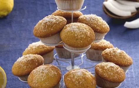 Ricette di dolci: muffin cocco e limoncello