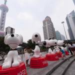 Cina, mostra dedicata a Snoopy a Shanghai01
