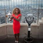 Serena Williams festeggia sull'Empire State Building10