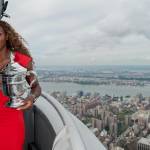 Serena Williams festeggia sull'Empire State Building08
