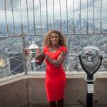 Serena Williams festeggia sull'Empire State Building06