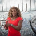 Serena Williams festeggia sull'Empire State Building05