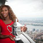 Serena Williams festeggia sull'Empire State Building01