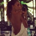Belen Rodriguez, selfie al suo corpo nel centro benessere02