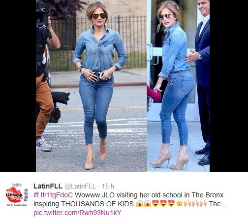 Jennifer Lopez torna a visitare la sua vecchia casa nel Bronx (FOTO)