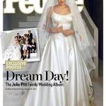 Angelina Jolie: le prime foto dell'abito di nozze