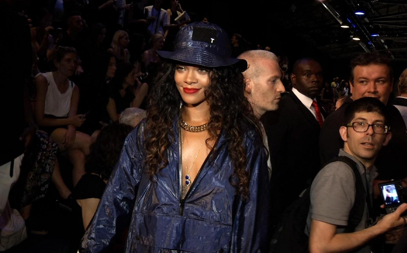 New York Fashion Week: sfilata Alexander Wang, special guest Rihanna (FOTO)