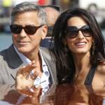 George Clooney e Amal Alamuddin: i promessi sposi sbarcati a Venezia (FOTO)