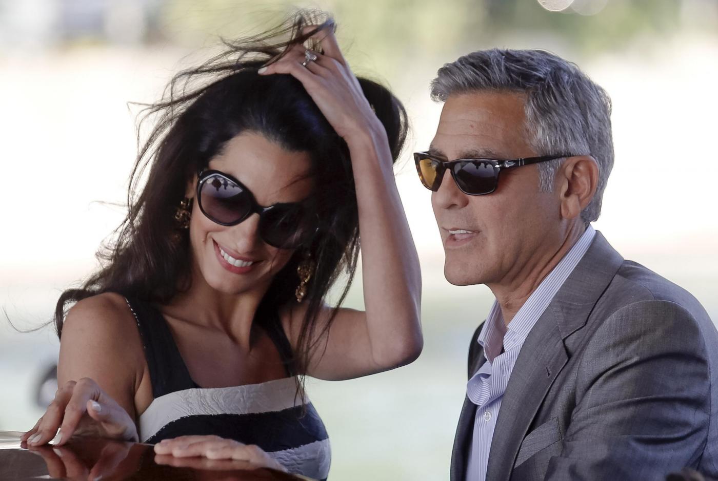 Amal Alamuddin: tutti i look della signora Clooney (FOTO)