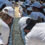 Buenos Aires, la pizza lunga 50 metri venduta per beneficenza07