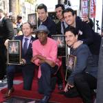 New Kids on the Block nella Walf of Fame di Hollywood Boulevard11