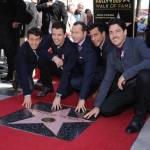New Kids on the Block nella Walf of Fame di Hollywood Boulevard09