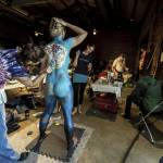 Body painting, i campionati: ad Atlanta arrivano gli alieni06