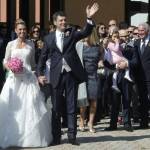 Fabrizio Frizzi sposa Carlotta Mantovan a Roma: le foto della cerimonia1