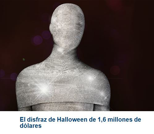 Halloween, ecco il costume che vale 1,6 mln di dollari (FOTO)