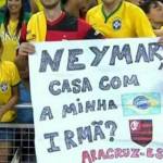Tifoso del Brasile offre in sposa sua sorella a Neymar (FOTO)