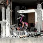 Parkour tra le macerie di Gaza City01