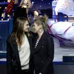 Kate Moss e Cara Delevingne al Printemps Haussmann Store10