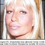 Donatella Versace e chirurgia plastica: l'incredibile trasformazione