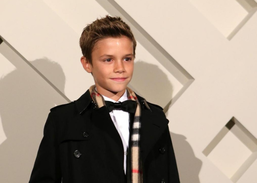 Romeo Beckham modello a 10 anni: le foto del debutto.