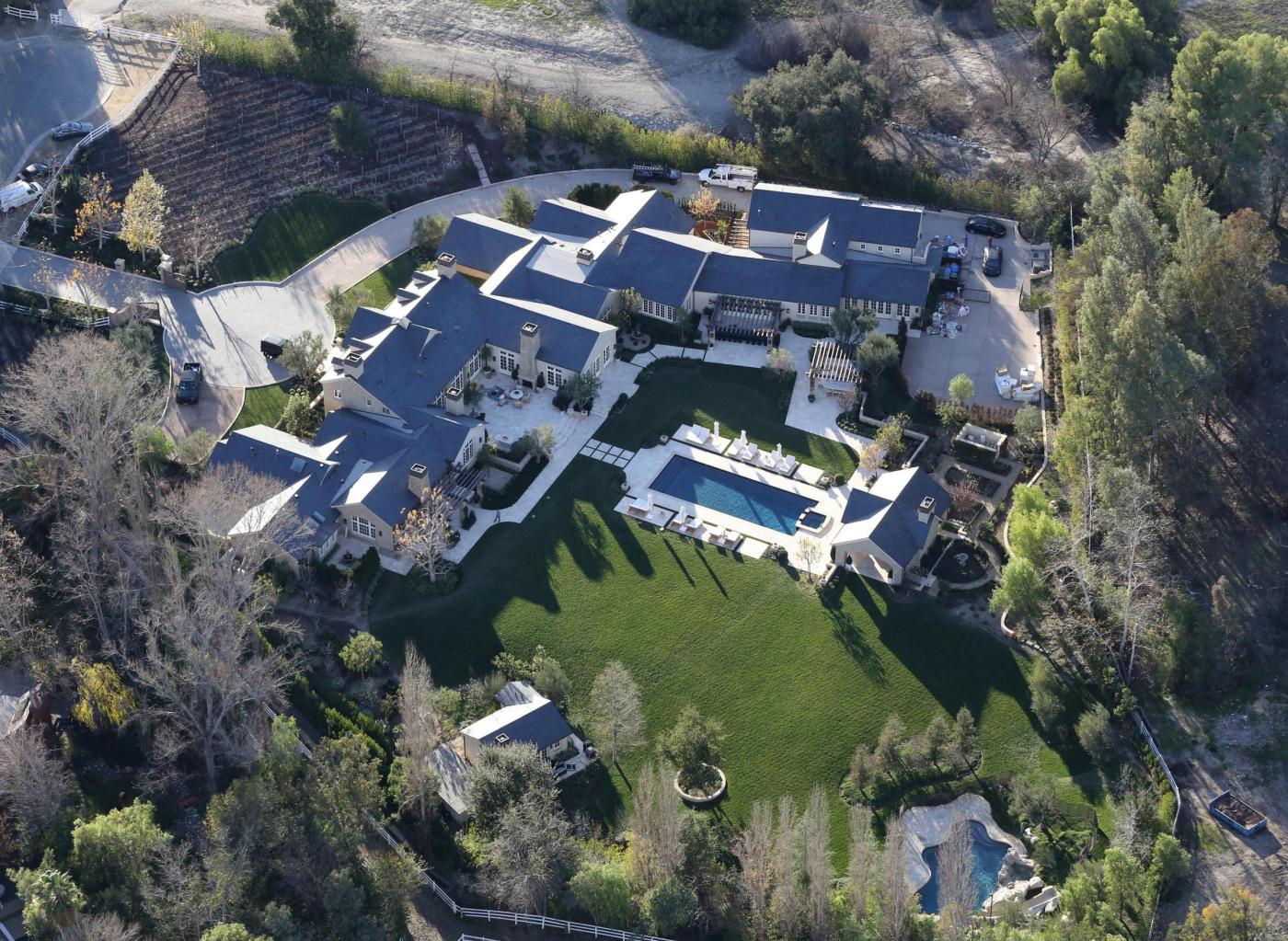 Kim Kardashian, Kanye West: foto della nuova casa da 20 mln di dollari