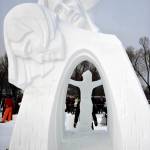 Festival ice art, le sculture di ghiaccio di Harbin in Cina FOTO02