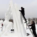 Festival ice art, le sculture di ghiaccio di Harbin in Cina FOTO04