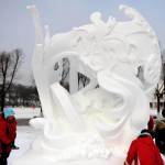 Festival ice art, le sculture di ghiaccio di Harbin in Cina FOTO07