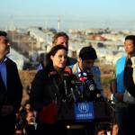 Angelina Jolie tra i profughi curdi in Iraq 05