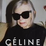 Céline: Joan Didion, 80 anni, modella a sorpresa per la maison francese