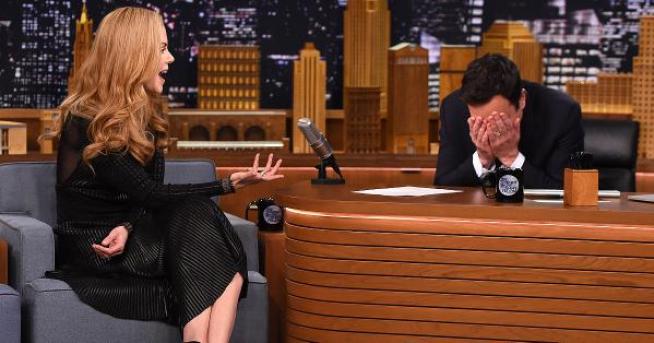 Nicole Kidman a Jimmy Fallon: "Mi piacevi". E lui si dispera VIDEO