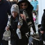 Madonna torna a New York FOTO: vacanze in Svizzera finite 08