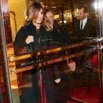 Elisabetta Canalis arriva a Vienna per ballo Debuttanti 23
