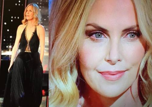 Sanremo, Charlize Theron bella ma...: ecco quanto ci è costata FOTO