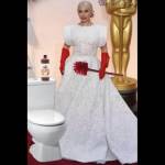 Oscar, Lady Gaga derisa per vestito: "Venuta a pulire bagni?" 5