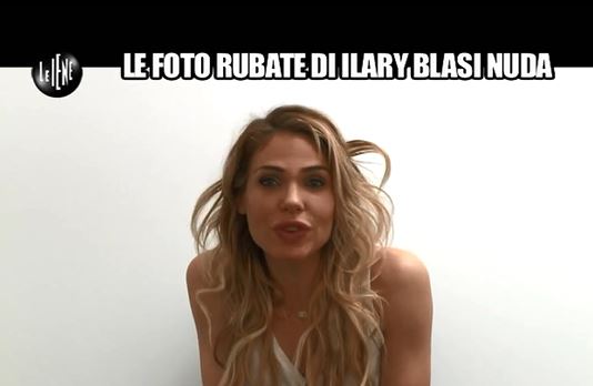 VIDEO Le Iene, Ilary Blasi nuda, le foto truffa