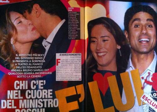 Maria Elena Boschi torna con l'ex Andrea Bruno Savelli? Novella2000 dice che...