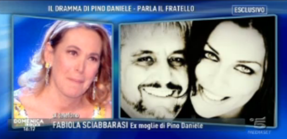 Pino Daniele, l'ex Fabiola Sciabbarasi: "Basta polemiche"