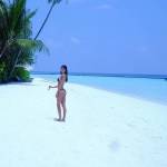 Belen Rodriguez sirenetta alle Maldive. FOTO del viaggio con Stefano De Martino 1
